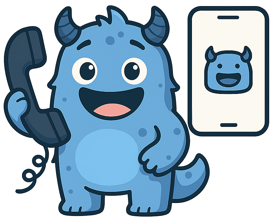 Phone Monster mascot